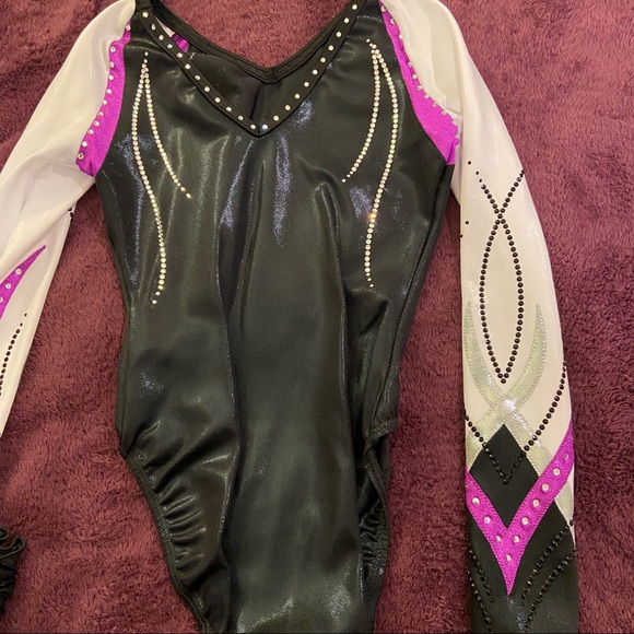 NWT GK Elite Gymnastics Competition Leotard - Picture 4 of 9